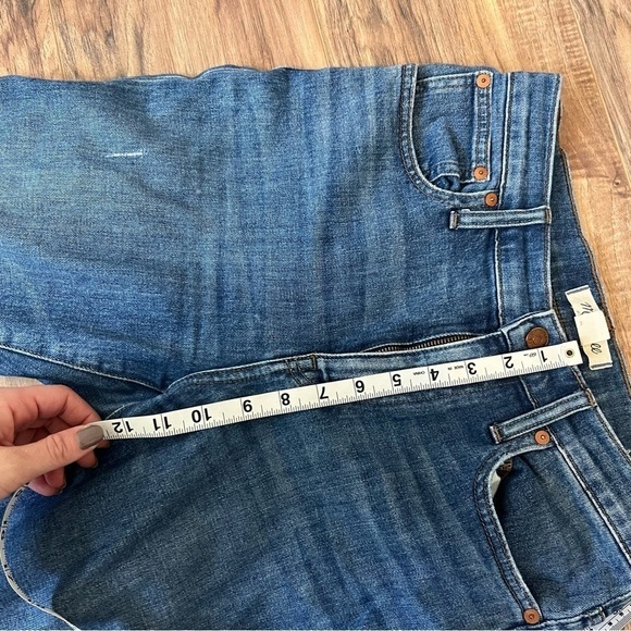 Madewell The High-Rise Slim Boyjean Crop in Barksdale Wash - Picture 14 of 14